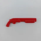 TMNT Vintage 1989 Leatherhead Figure Swamp Gun Red Shotgun Weapon Accessory Part