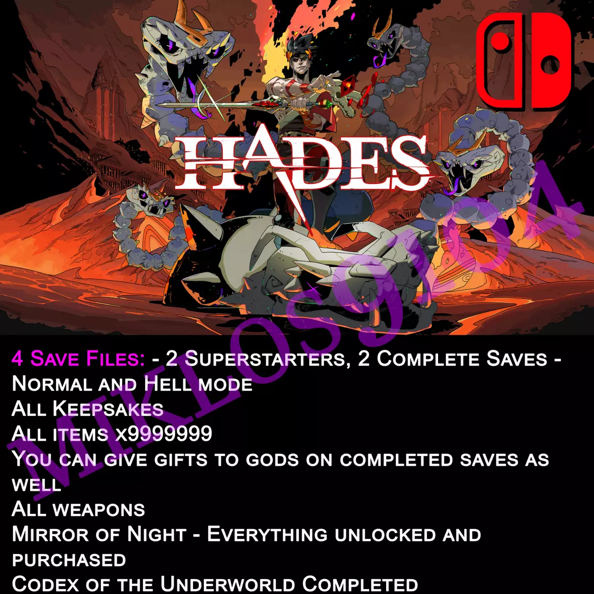 Hades - Nintendo Switch 