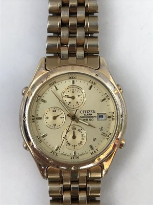 citizen quartz alarm chronograph