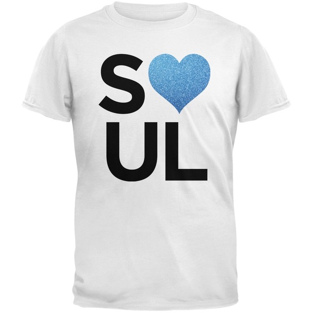 Soul White Soft Adult Mens T-Shirt | eBay