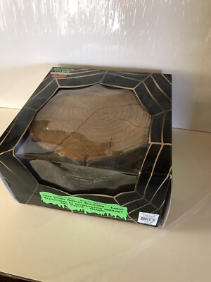 Lemax Village Landscape Hill Top Display Tree Trunk Style 10''W x 6''H w/ box