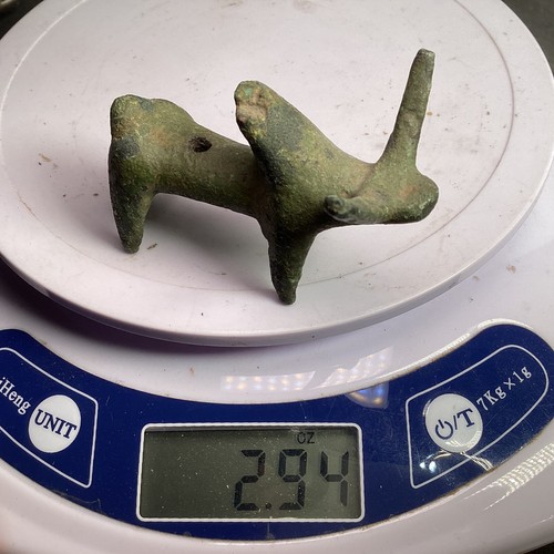 Ancient Chinese(Spring and Autumn Period)Step Luristan Bronze Estate Dina Recana - Picture 8 of 9