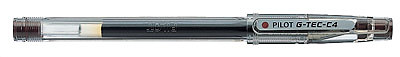 Penna Sfera Gel G-Tec-C4 Marrone 0.4mm  | Pilot