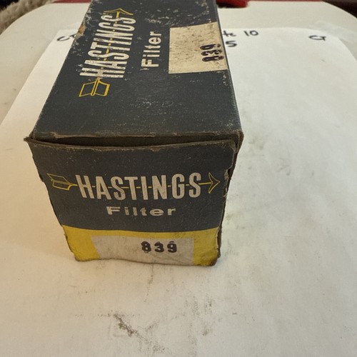 Genuine Hastings Fuel Filter 839 - Picture 2 of 2