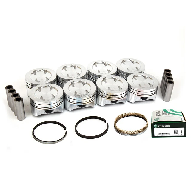 活塞轴承戒指 适合 96-02 Cherolet Camaro 凯迪拉克 GMC Savana 5.7 — 第 3/4 张图片