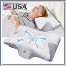 Soft Cervical Pillow For Neck Pain Relief,Orthopedic Neck Support Pillow NEW