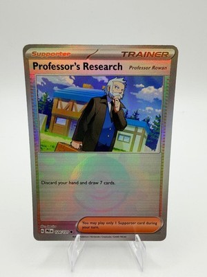 Professor Research Professor Rowan Poke Ball Pattern 124/131 Prismatic Evo NM