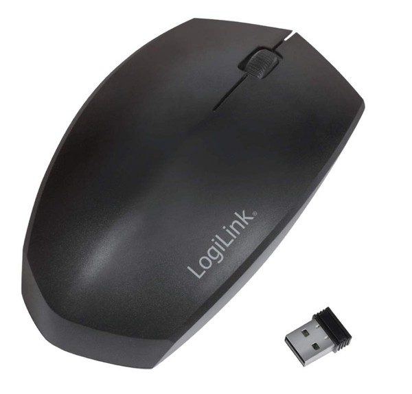 Logilink ID0191 - Ergonomische Dual Modus Maus (Funk 2.4 Ghz/Bluetooth 4.2) Mit-image