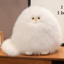 Fat Cat Stuffed Animal 11.8" Big Kitten Plushies Cute Plush Toys Birthday Gif...