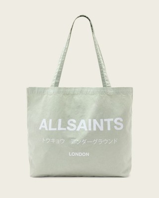 All Saints Underground Tote Light Green