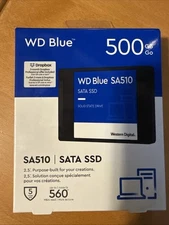 WD SSD 500GB Blue SA510 SATA Internal Solid State Drive WDS500G3B0A