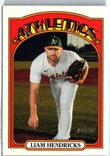 2021 Topps Heritage - Liam Hendriks #397 Oakland Athletics