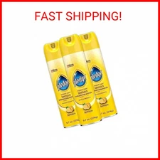 Pledge Enhancing Polish, Furniture & Wood Spray, Lemon Scent, 9.7oz (Pack of 3)