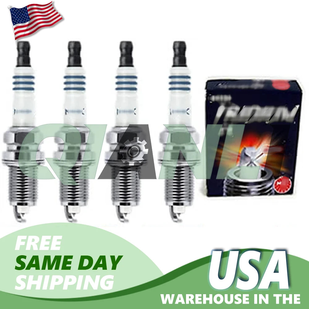 4 pc Genuine NGK Iridium IX Spark Plugs Set   6418 BKR6EIX  