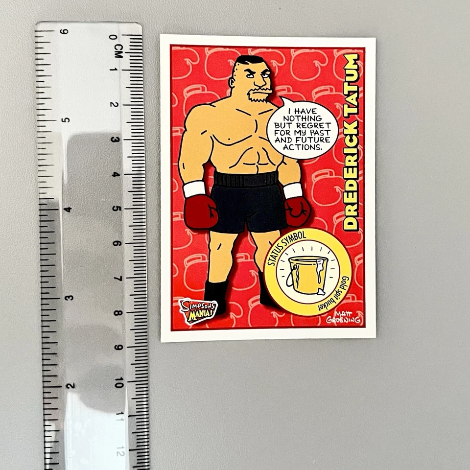 The Simpsons 2002 Trading Card Game Rare Vintage Boxing Memorabilia Merchandise - Image 3 of 4