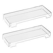 Acrylic Computer Keyboard Cover, Mechanical Keyboard Dust Cover PC 2 Pack Clear