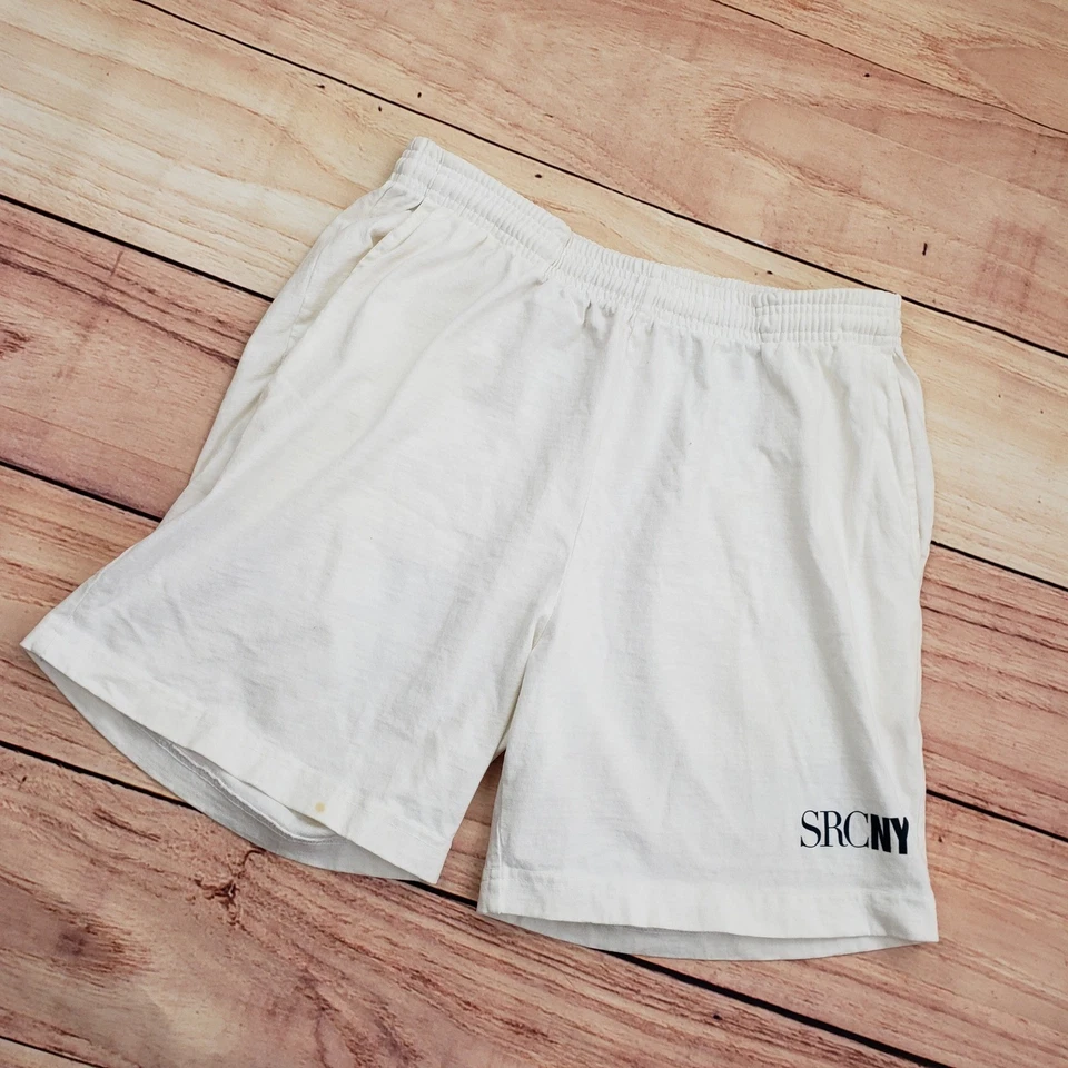 Sporty & Rich Shorts Womens Small White Tennis Preppy Casual Lounge SRCNY * - Image 2 of 4