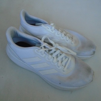 Adidas RunFalcon 3.0 Sneaker Weiß Herren UK 10,5 Schmutzig! Free UK P+P