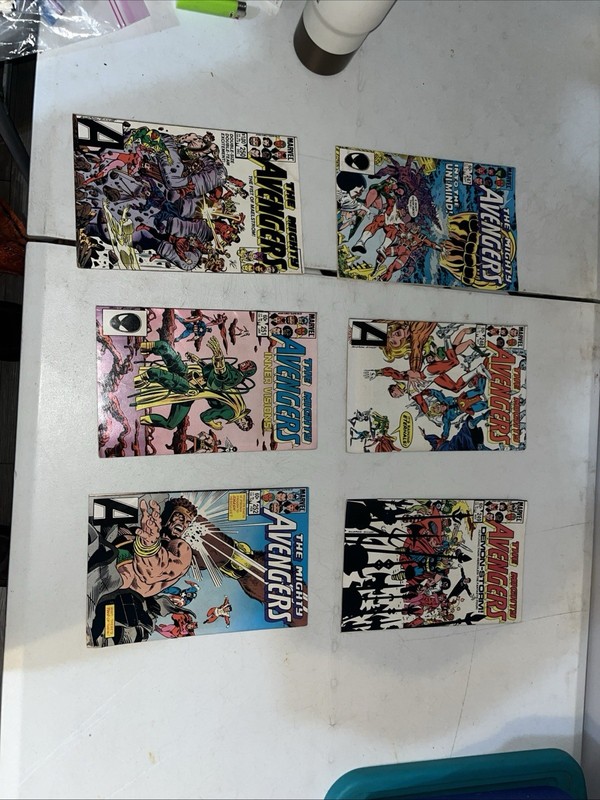 The Mighty Avengers Comics Lot Of 6 #247,248,249,250,251,252