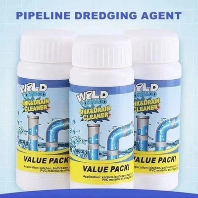 Wild Tornado Powerful Sink Drain Cleaner High Efficiency Clogging Cleaner*
