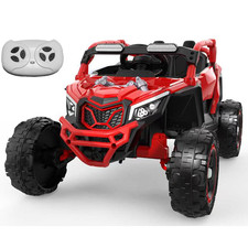 24V 400W Kids Ride on Car UTV W/Parents Remote Control,4-wheel suspension, 3 Spe