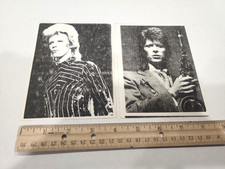 David Bowie Birthday Party Invites Pair 1984 or 1989 Probe Nightclub Los Angeles