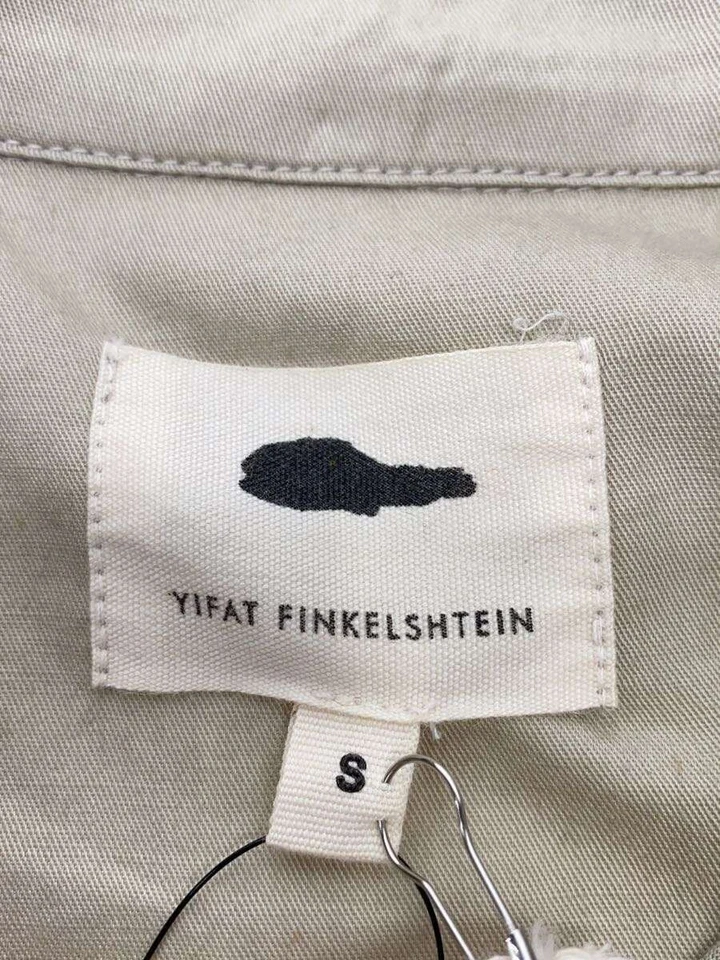 Camisa manga larga YIFAT FINKELSHTEIN 25SS SAHAR S algodón KHK Yi25ss003a usada Foto 3 de 4