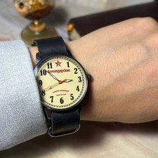 Komandyrskie Wristwatch Death to spies Soviet watch