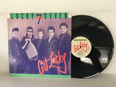 Lucky Seven - Get Lucky - i.e. Records (1987) 12'' Vinyl LP