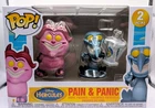 Funko Pop! Disney Hercules Pain & Panic 2 Pack Vinyl Figure + Protector