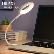 16 LED USB Lamp Portable Notebook Laptop Light Eye Protection Study Reading