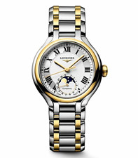 Longines Master Automatik Armbanduhr Mondphase Bicolor Edelstahl römisch …
