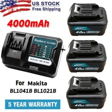 12V 4.0Ah Li-ion For Makita Battery BL1041B BL1040B BL1021B BL1020B DF031D CXT