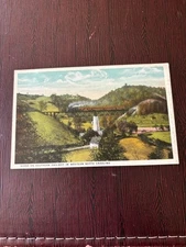 Scene on Southern Railway In Western North Carolina Postcard 53203 No 23