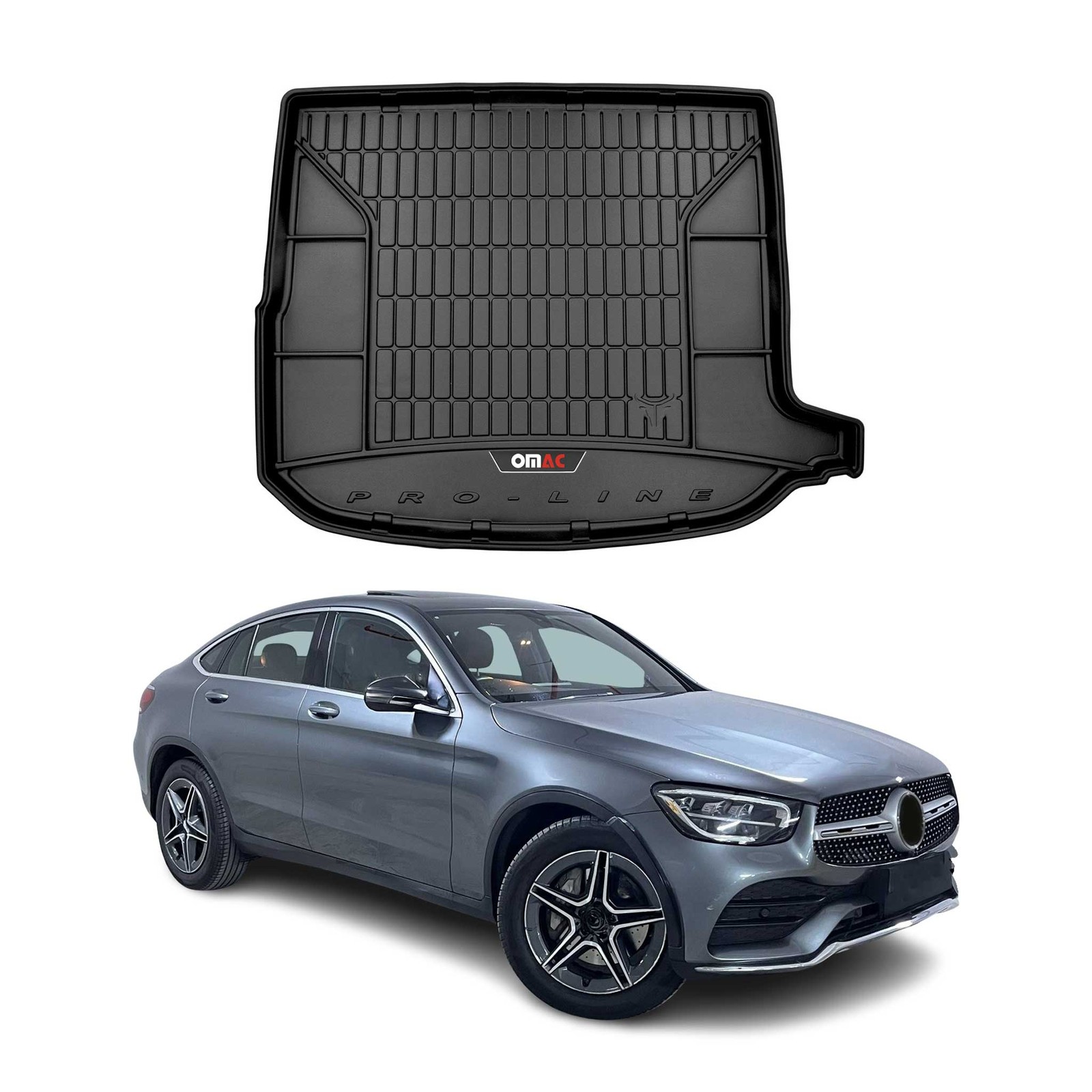 Tapis de coffre Mercedes GLC C253 pour transport de chiens et sport