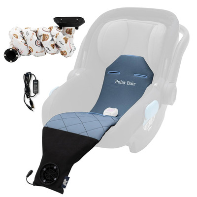 Deluxe Baby Car Seat Cooler for Ultimate Comfort and Freshness on the Go