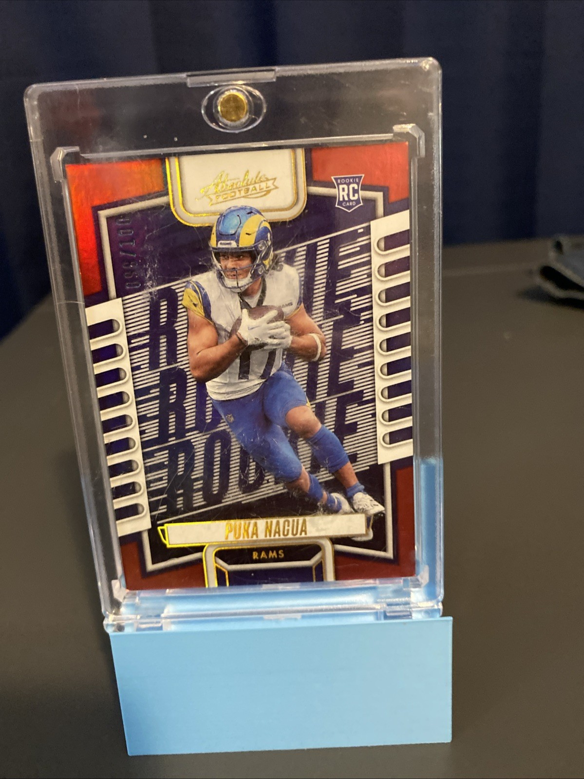 2023 Panini Absolute - Rookies Puka Nacua #189 Spectrum Red /100 (RC)