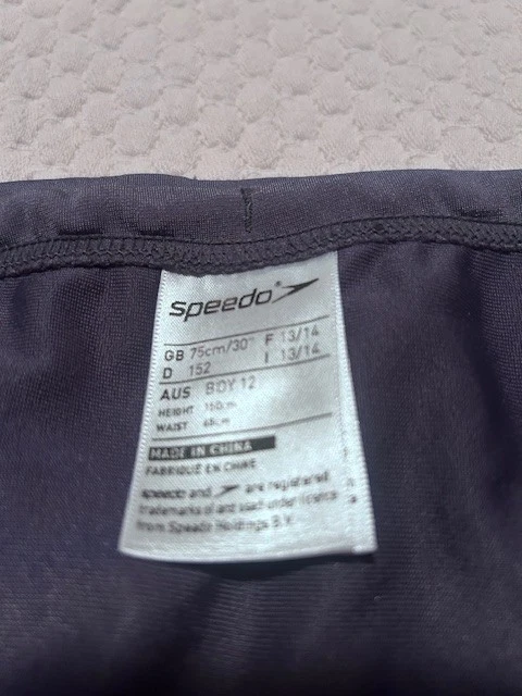 Calzoncillo Speedo vintage para niños - talla 12, gran traje para buceo y natación Foto 4 de 4