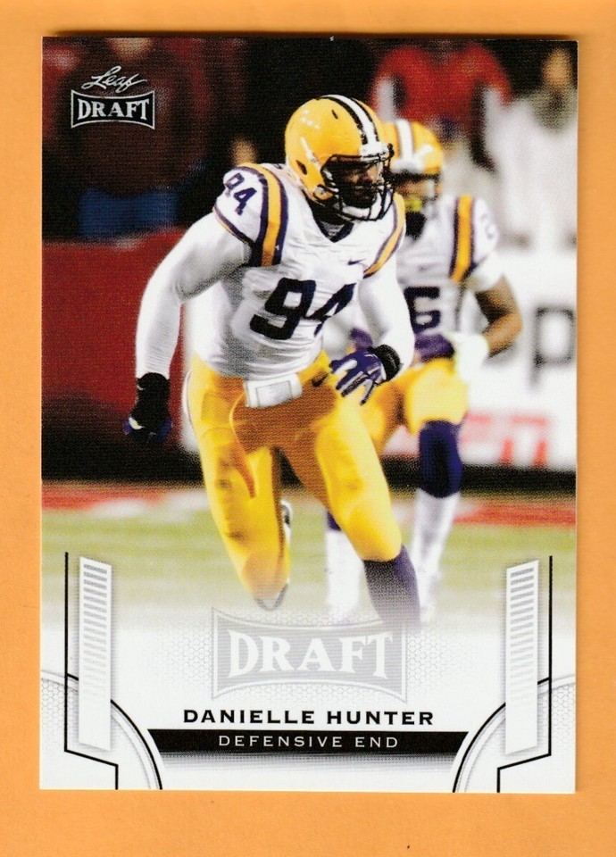 Danielle Hunter LSU Tigers 2015 Leaf Draft #15 Minnesota Vikings Katy Texas