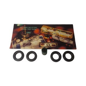 1995 HESS Toy Truck Collectors Official Price Guide & 4 Tires - SEE DESC