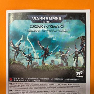 Warhammer 40k Aeldari Eldar Corsairs Skyreavers Bits Multi-Listing