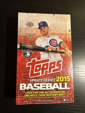 2015 Topps UPDATE Series Baseball Factory Sealed Hobby Box w/ 36 PACKS