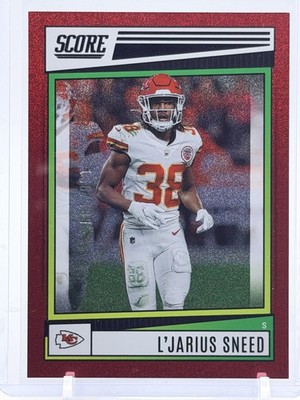 L'Jarius Sneed 2022 Score Dots Red #120 SN #/499