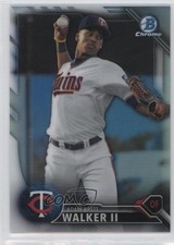 2016 Bowman Chrome Prospects Refractor 50/499 Adam Walker Brett II #BCP135 7c7