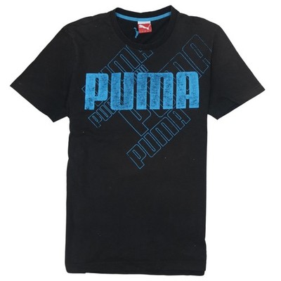 Schwarzes T-Shirt Herren UK Größe M Puma