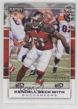 2017 Panini Playoff Rookies 2nd Down 2/49 Kendell Beckwith #296 0v0