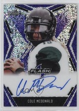 2020 Leaf Flash Portrait Purple 2/25 Cole McDonald #PA-CM1 Auto i6j