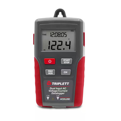 Dual Input True RMS AC Voltage/Current Datalogger