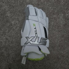 STX CELL VI 6 LaCrosse Right XS Ersatz Einzelhandschuh mit C3 Manschette - Weiß
