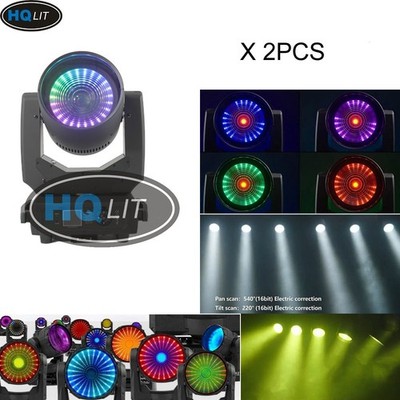 Led Creative Beam Wash Zoom Moving Head+Fresnel Lens Background MAC ONE Wedding